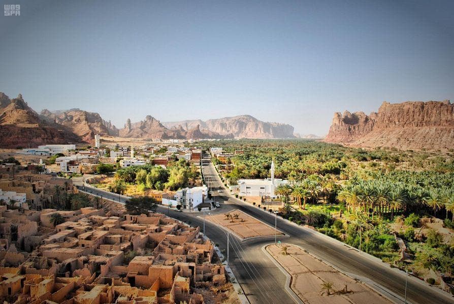 العُلا: جولة مسار الواحة التراثي